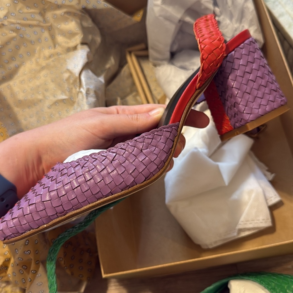 Charlotte Stone Toni tropical block heels - Picture 5 of 8